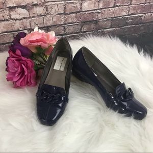 AJ Valenci Blue Shoes with Chain